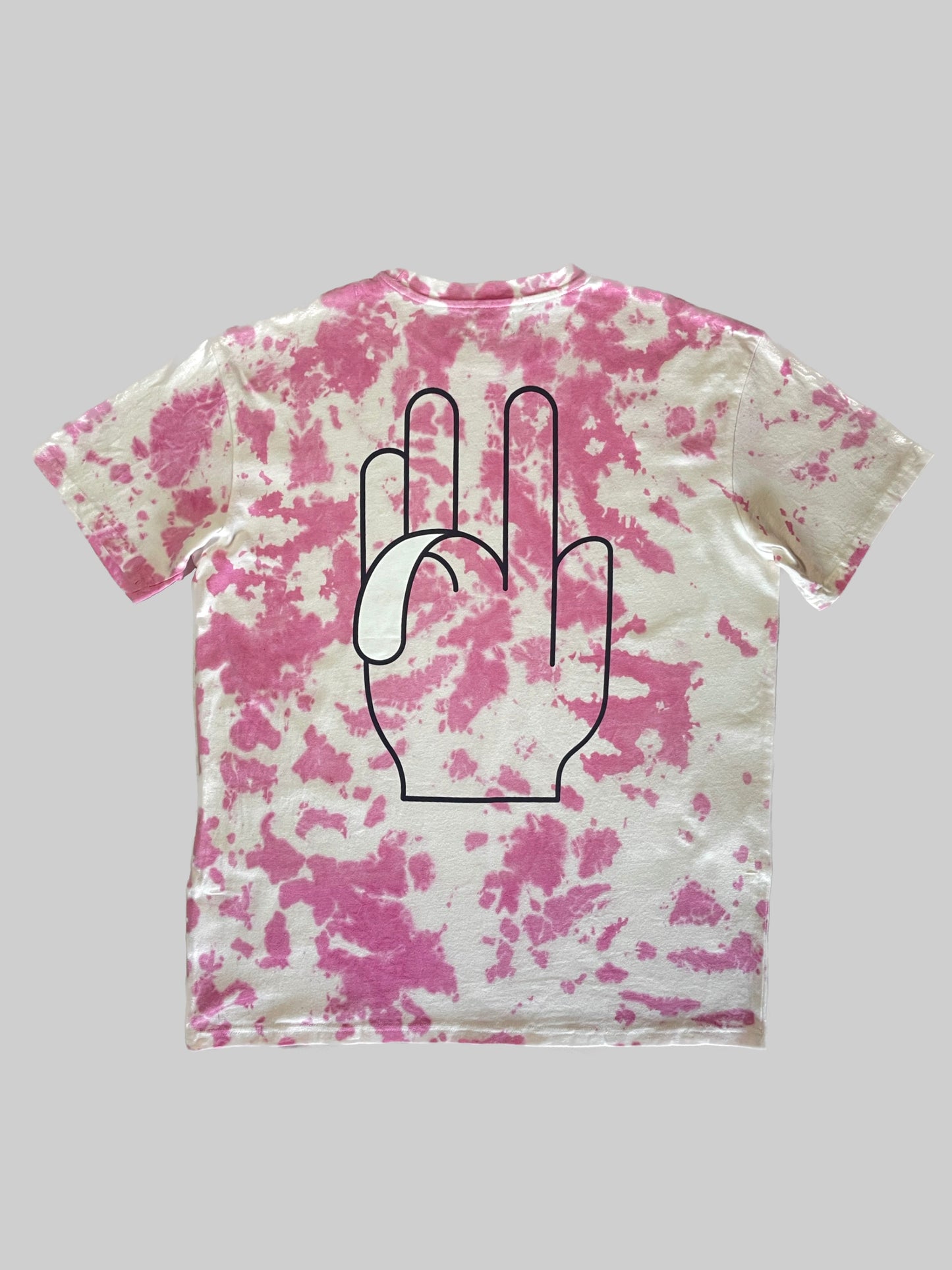 Middle Finger Tie Dye T